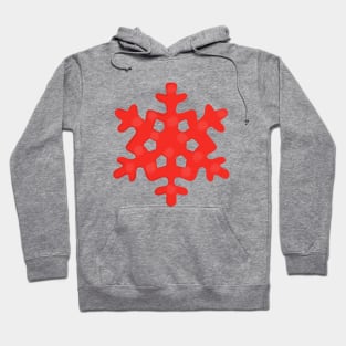 Red Snowflake Hoodie